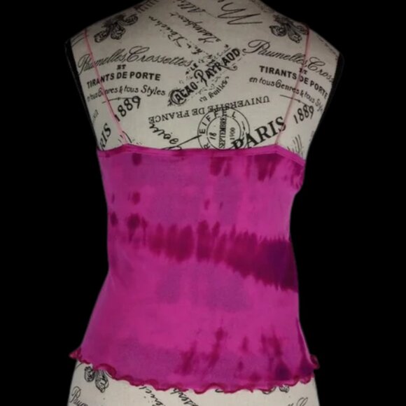 Petit Pois Pink Tie-Dye Camisole - Picture 2 of 10